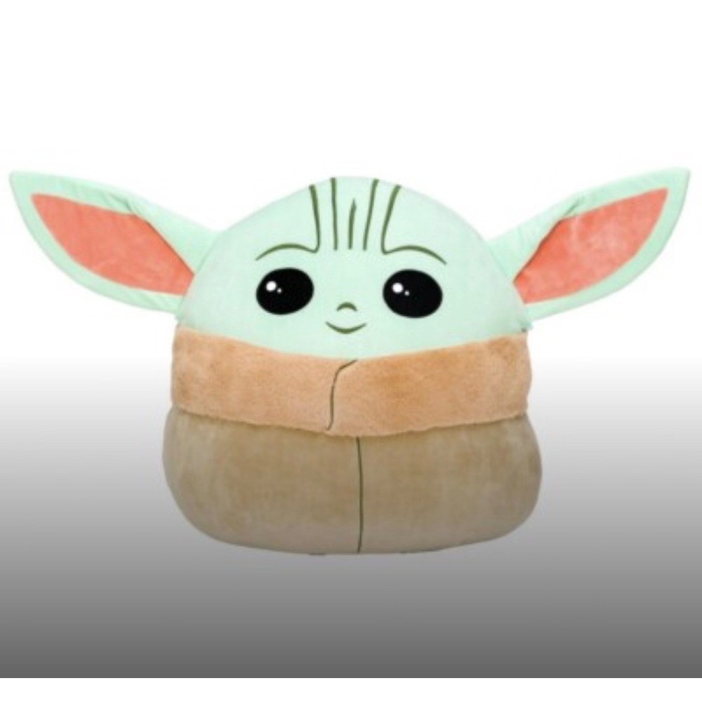 Star Wars Squishmallows The Mandalorian Grogu Baby Yoda Plush‎ Pillow
